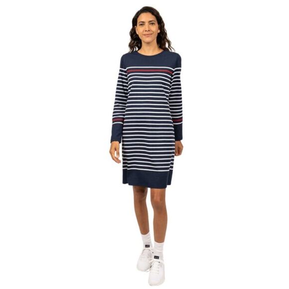 Saint James L’Atelier Frehel Striped Dress Nautical Stripe Size T36 US 4 NEW - Picture 1 of 6